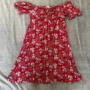 American eagle off the shoulder dress